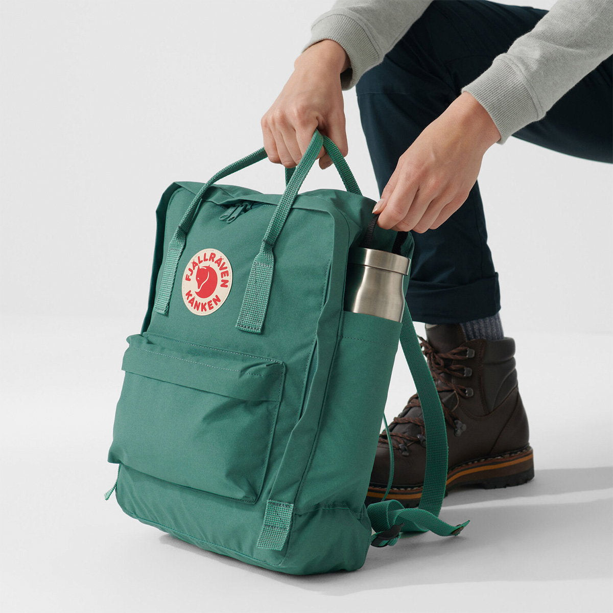 Fjällräven Kånken rygsæk 16 L (Forest Green)