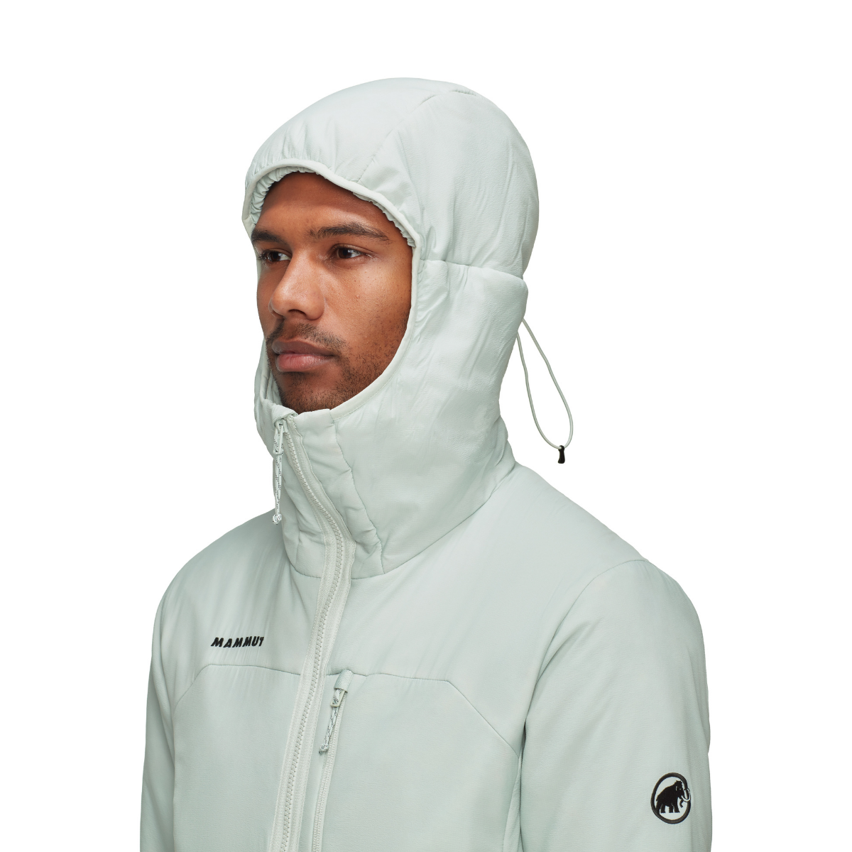 Mammut Rime IN Hooded Fiberjakke, herre (Silver Sage)