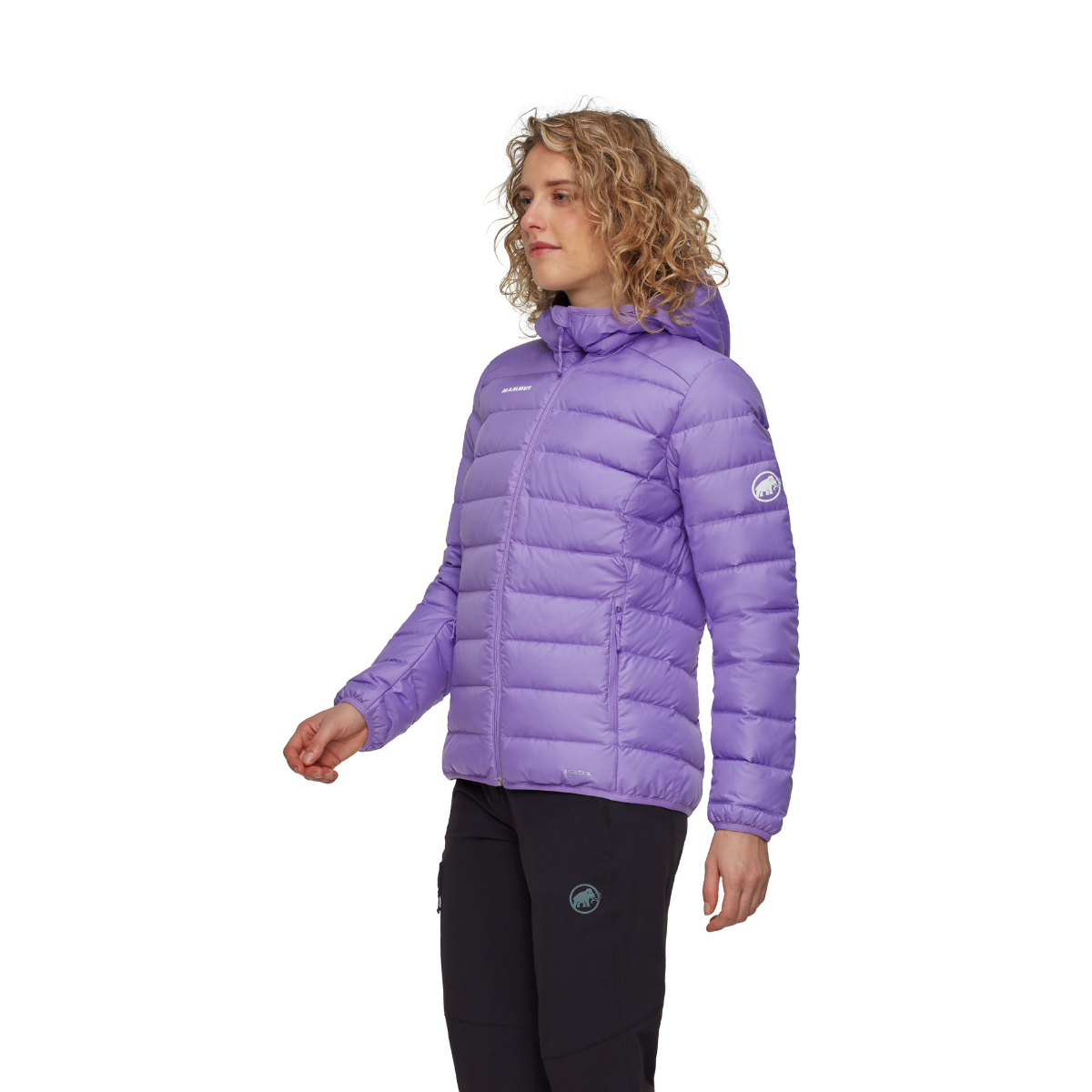 Mammut Waymarker In Hooded dunjakke, dame (Lavandin Black)