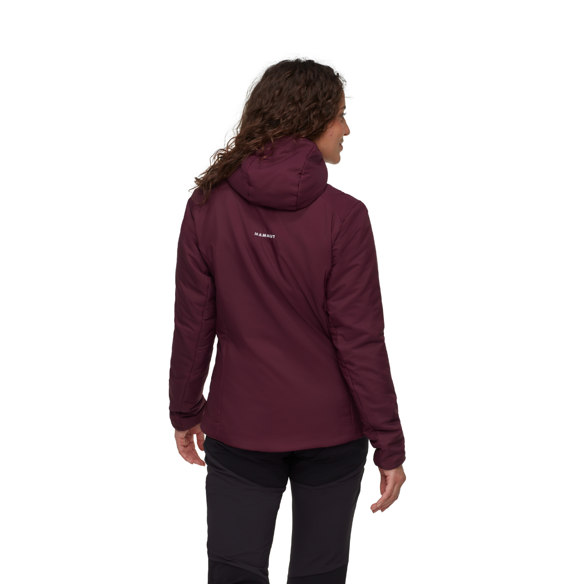 Mammut Rime IN Hooded Fiberjakke, dame (Vin)