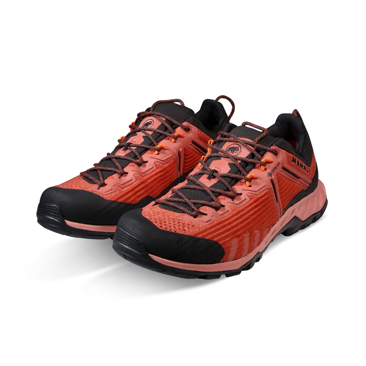 Mamm W Alnasca Knit III Low GTX, Brick-Quartz dust