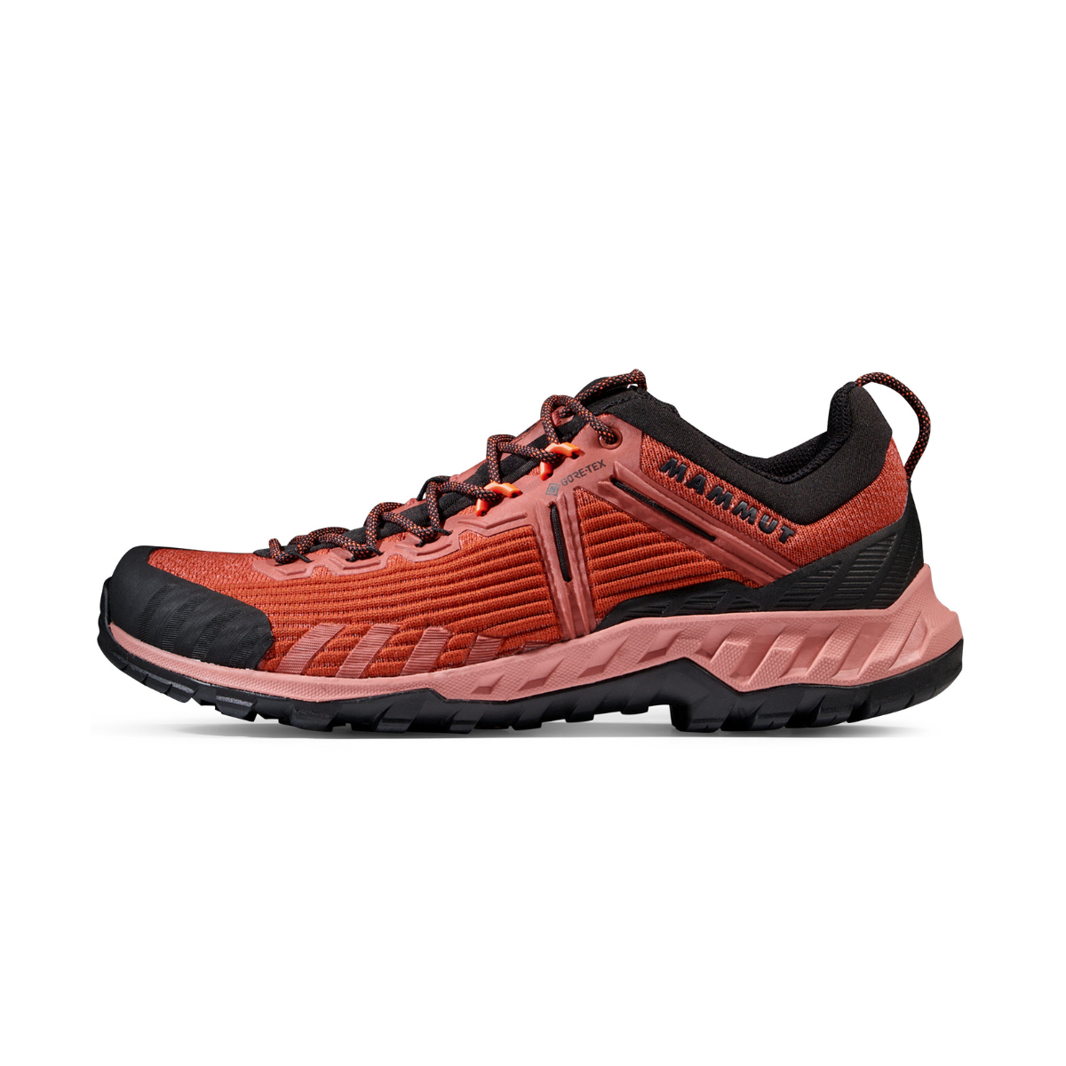 Mamm W Alnasca Knit III Low GTX, Brick-Quartz dust