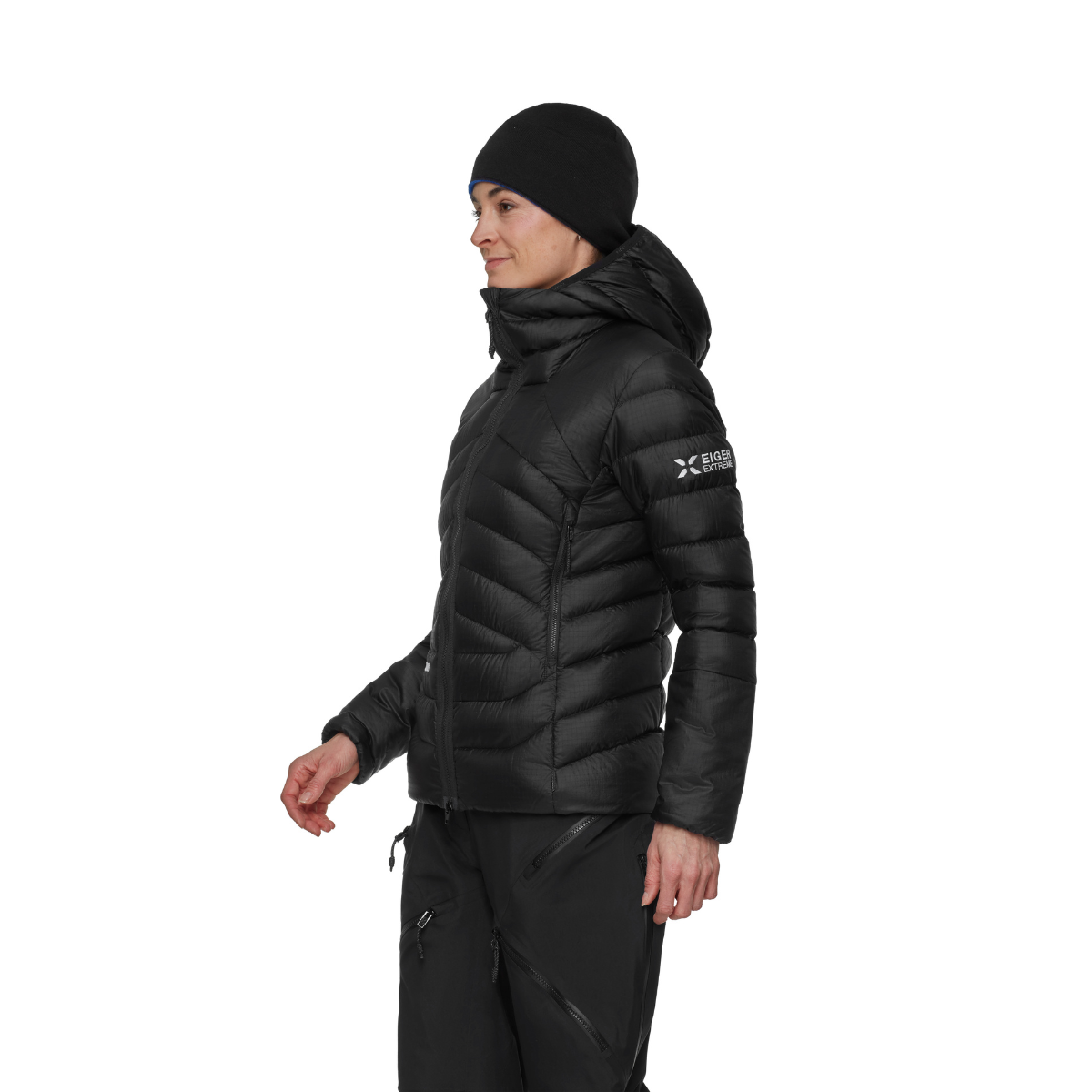 Mammut Eiger Nordwand Light Down Hooded dunjakke, dame (Black)