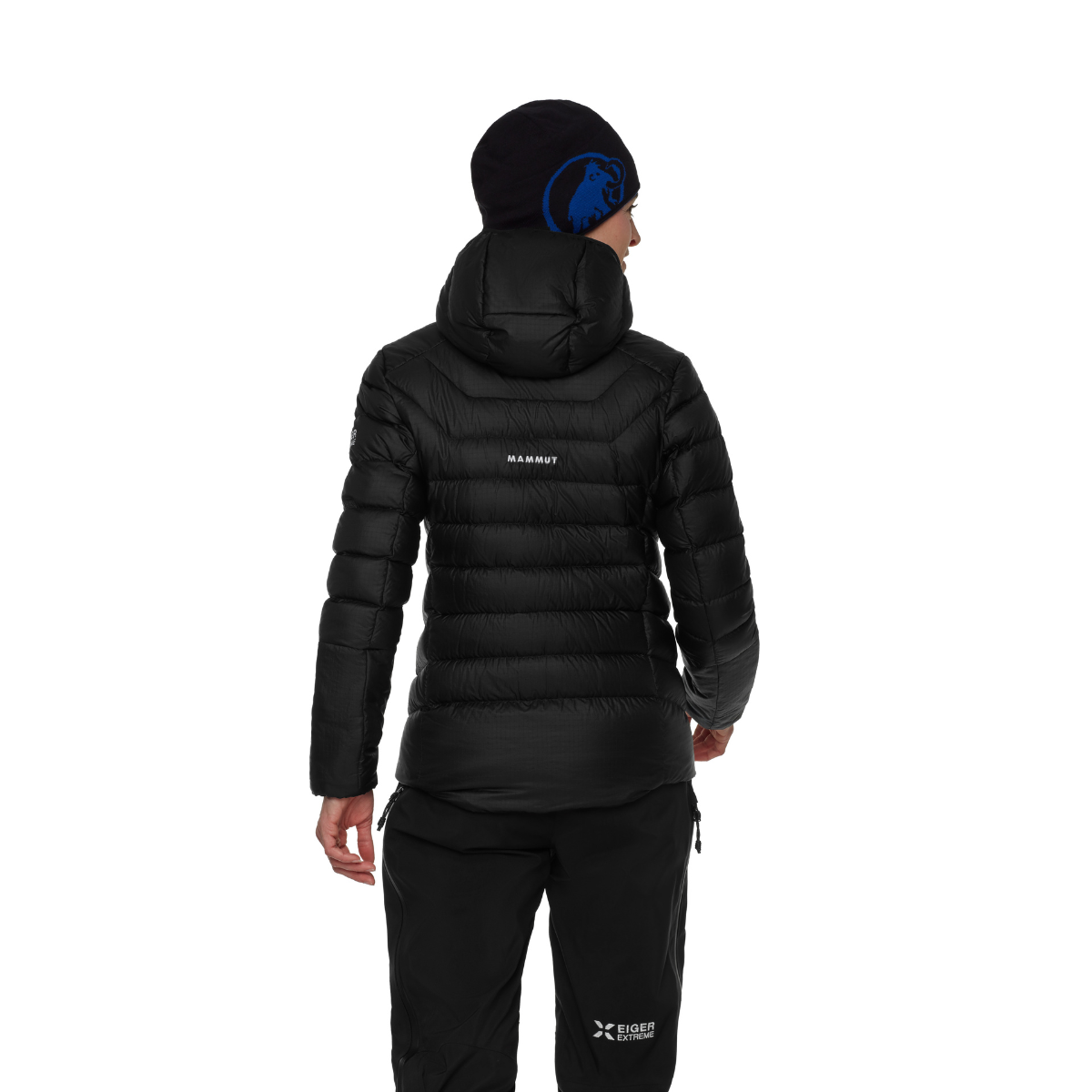 Mammut Eiger Nordwand Light Down Hooded dunjakke, dame (Black)