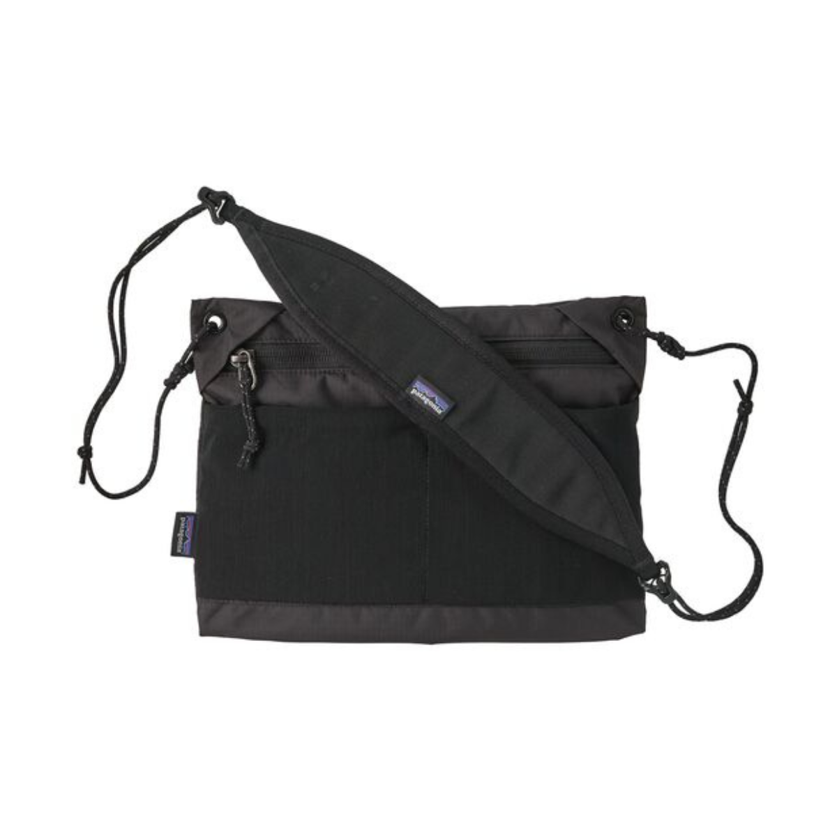 Patagonia Terravia Sacoche Ripstop-nylon skuldertaske 1 L (Black)