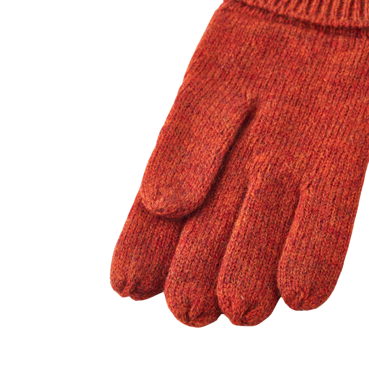 Hestra Basic Raggwool handsker (Brick Red)