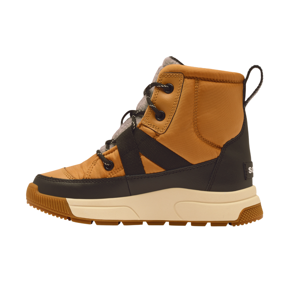 Sorel Whitney III Plus Lace WP vinterstøvler, junior (Tawny Buff)