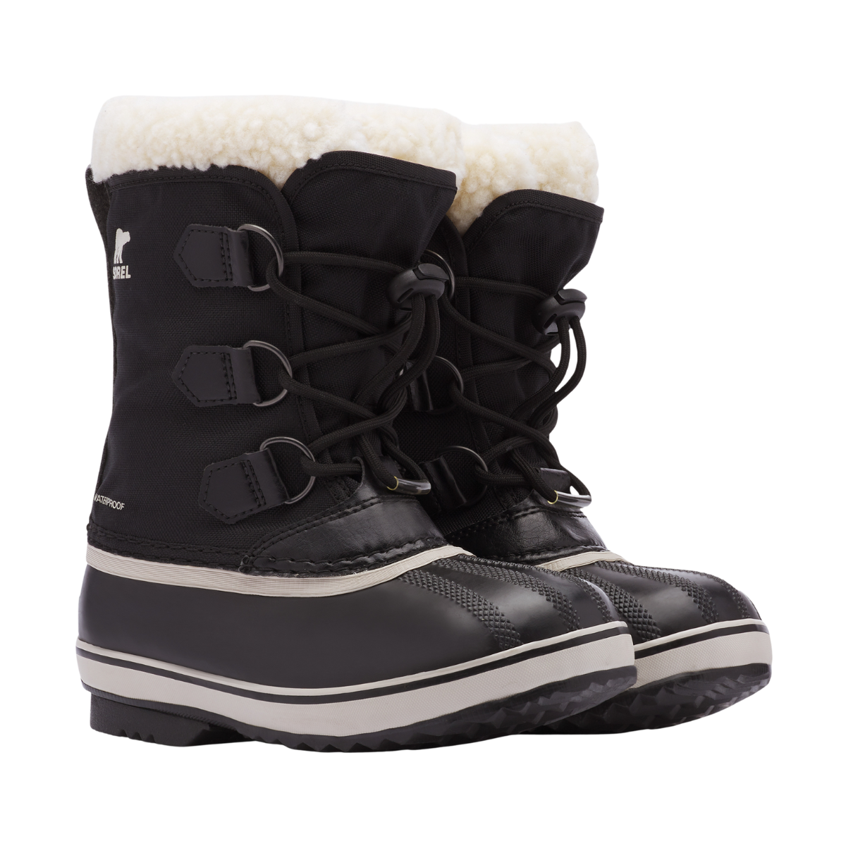 Sorel Yoot Pac Nylon vinterstøvler, junior (Black)