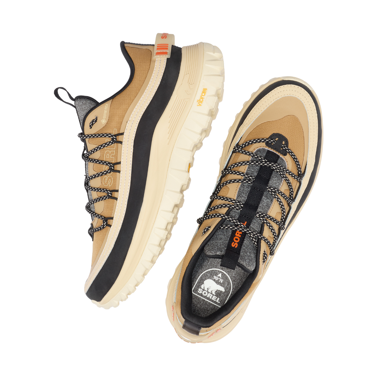 Sorel Callsign Horizon Low GORE-TEX sko, herre (Caribou Buff)