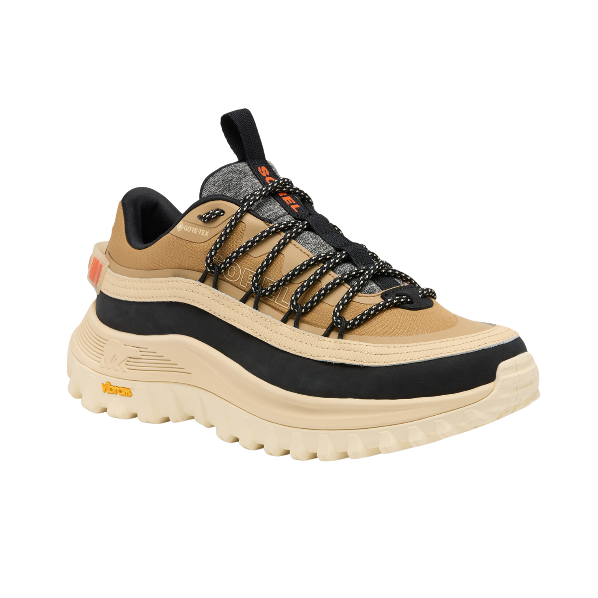 Sorel Callsign Horizon Low GORE-TEX sko, dame (Caribou Buff)