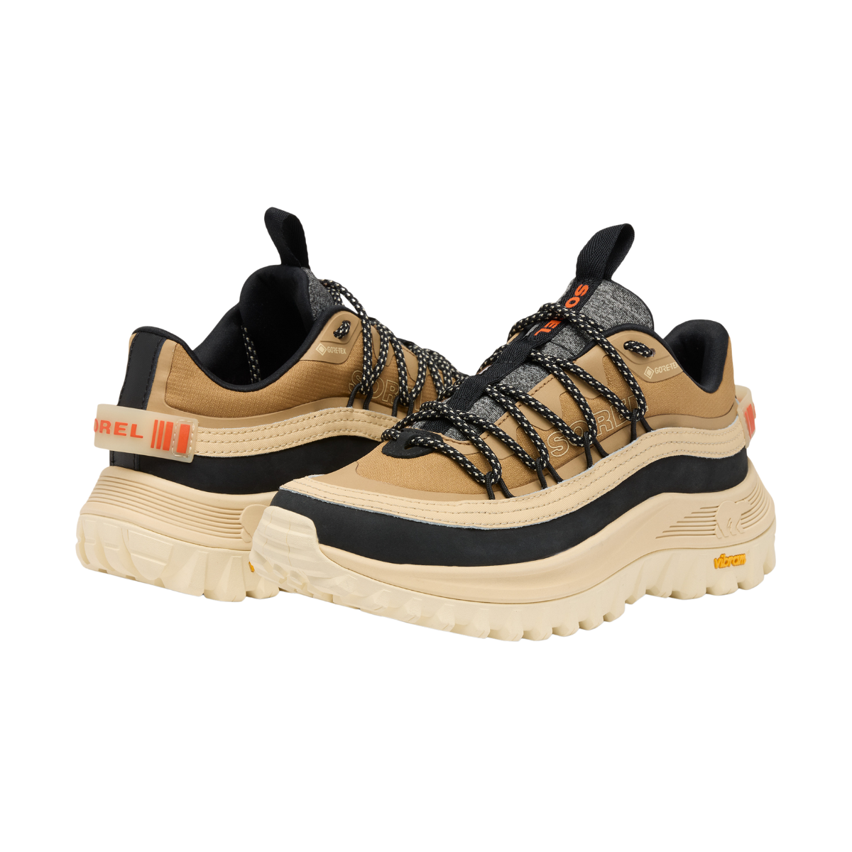 Sorel Callsign Horizon Low GORE-TEX sko, dame (Caribou Buff)