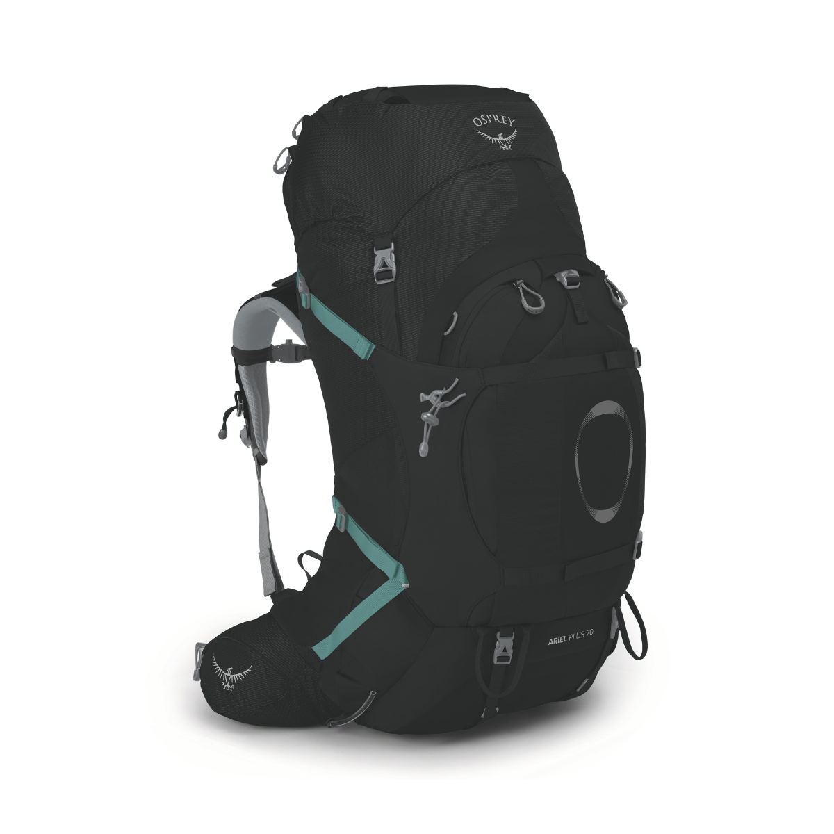 Osprey Ariel Plus 70 L vandrerygsæk, dame (Black)