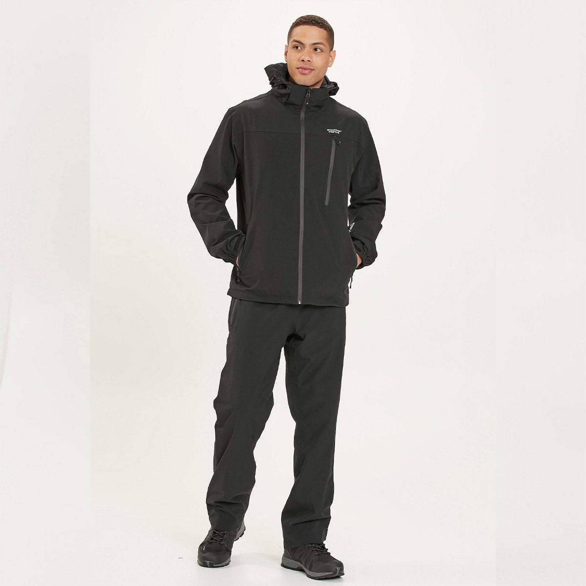 Weather Report Delton regnjakke, herre (Black)