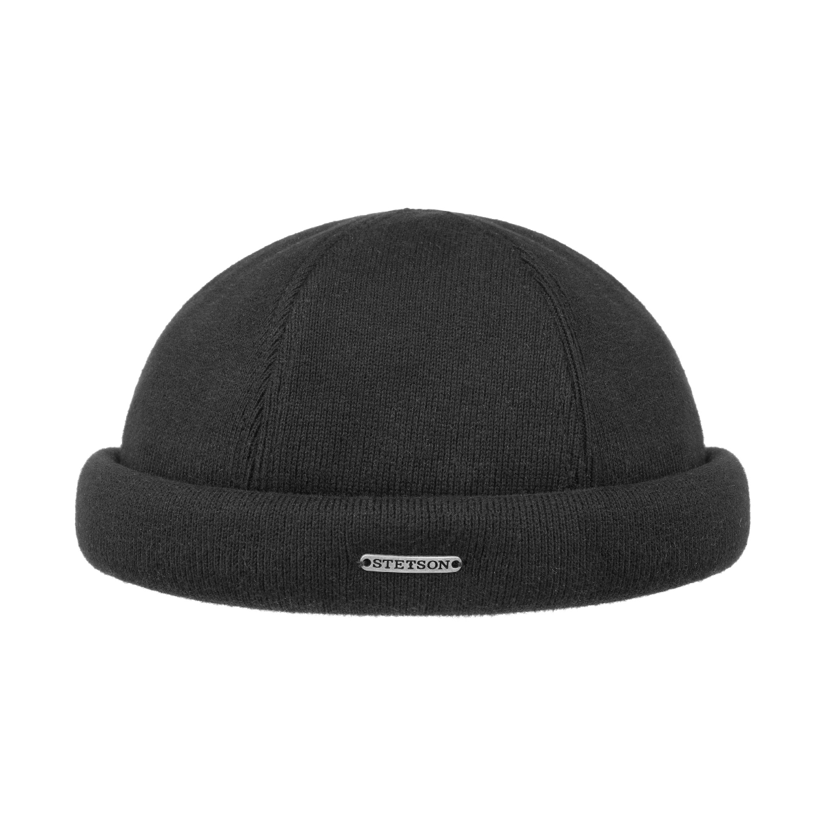 Stetson Cotton Knit Docker Cap hue (Black)