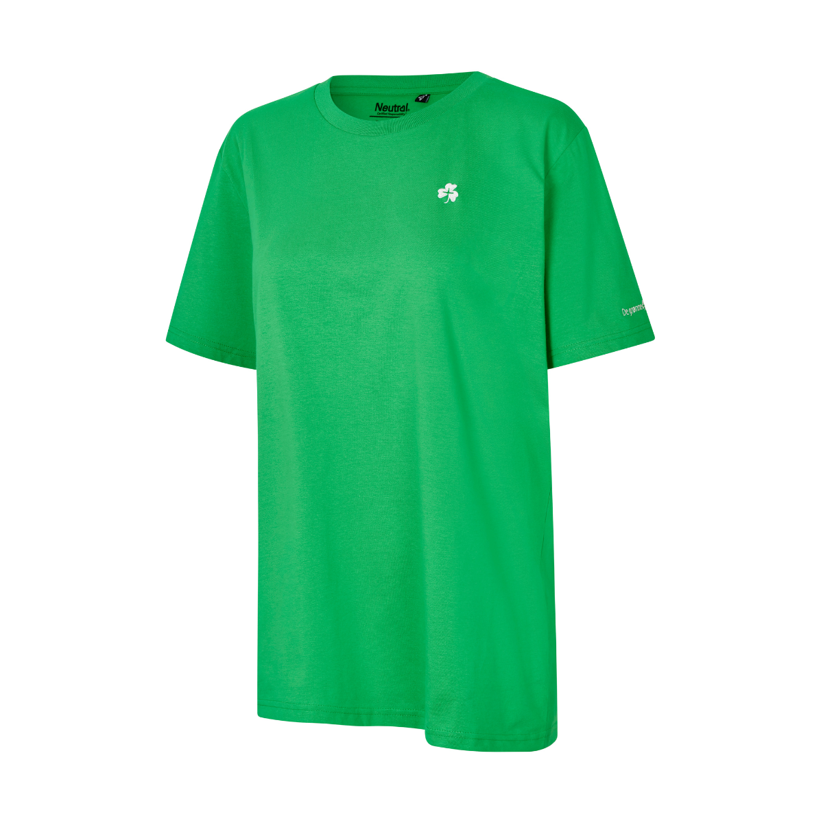 De grønne pigespejdere Kløver Broderi t-shirt, junior (Grøn)
