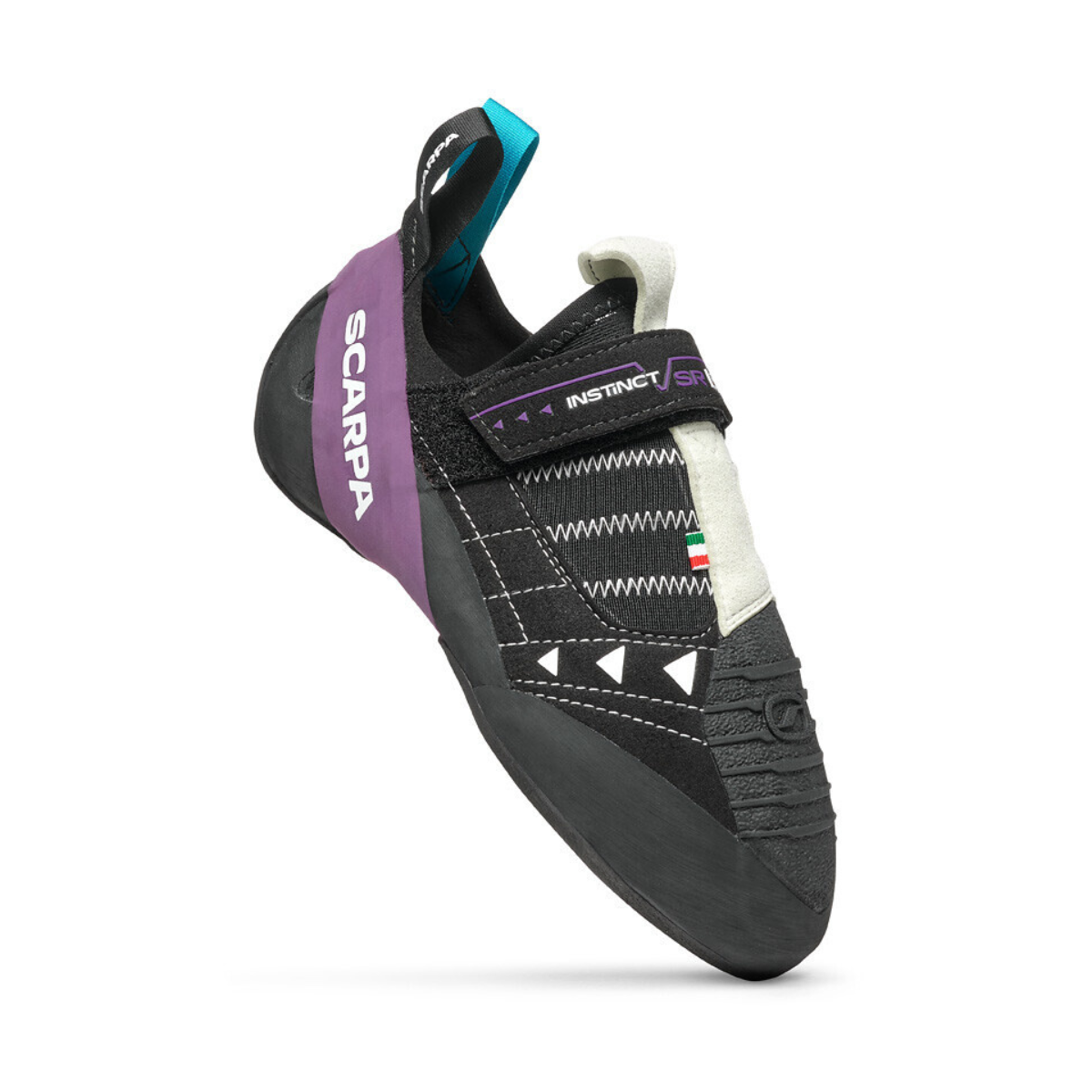 Scarpa Instinct VSR LV klatresko (Black/Violet/Milk)