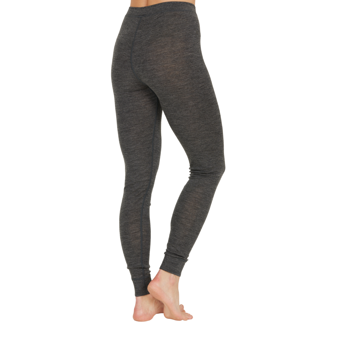 Asivik Hike Wool Blend uldunderbukser, dame (Black)