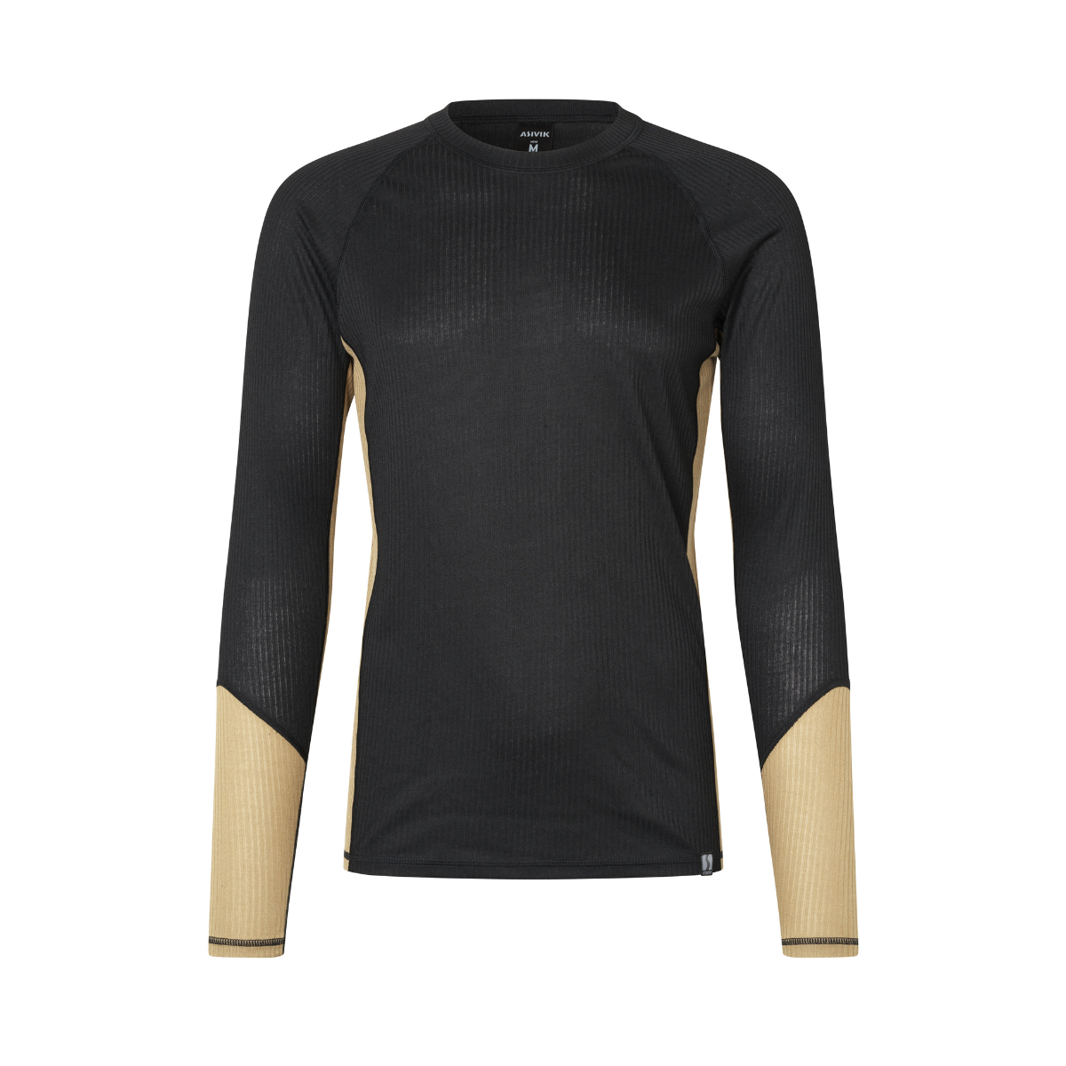 Asivik Baselayer undertøjssæt, herre (Black / Sand)