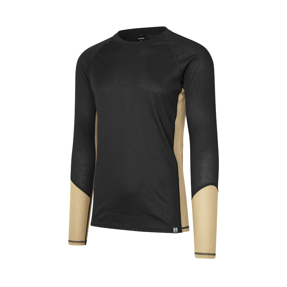 Asivik Baselayer undertøjssæt, herre (Black / Sand)