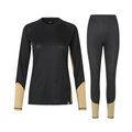 Asivik Baselayer undertøjssæt, dame (Black / Sand)