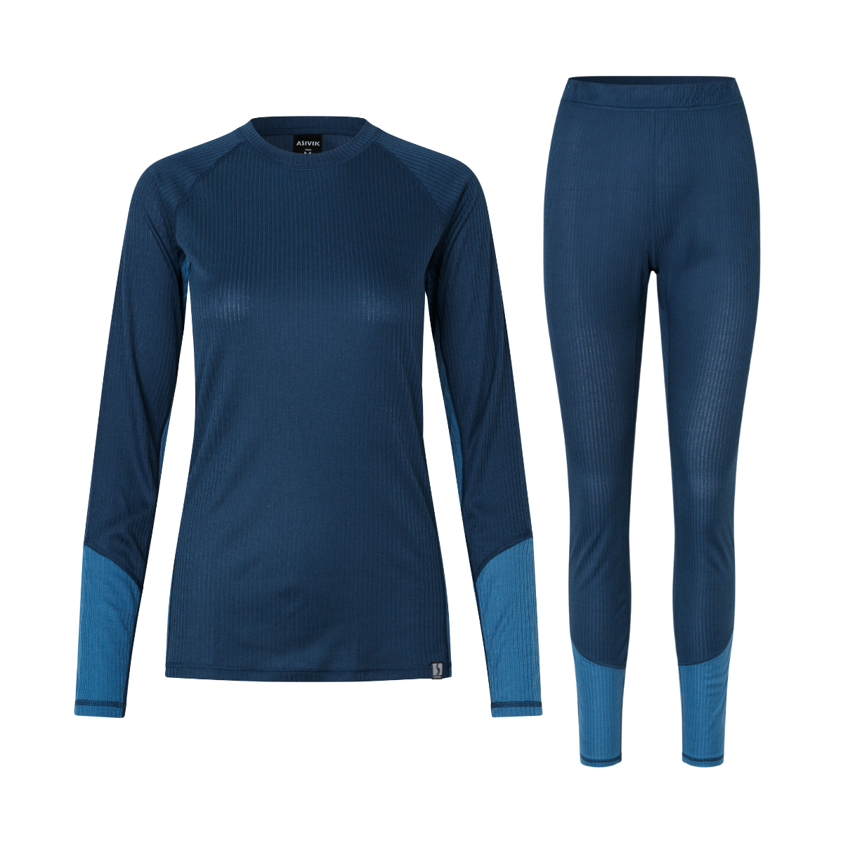 Asivik Baselayer Undertøj Sæt, dame (Blue / Blue)