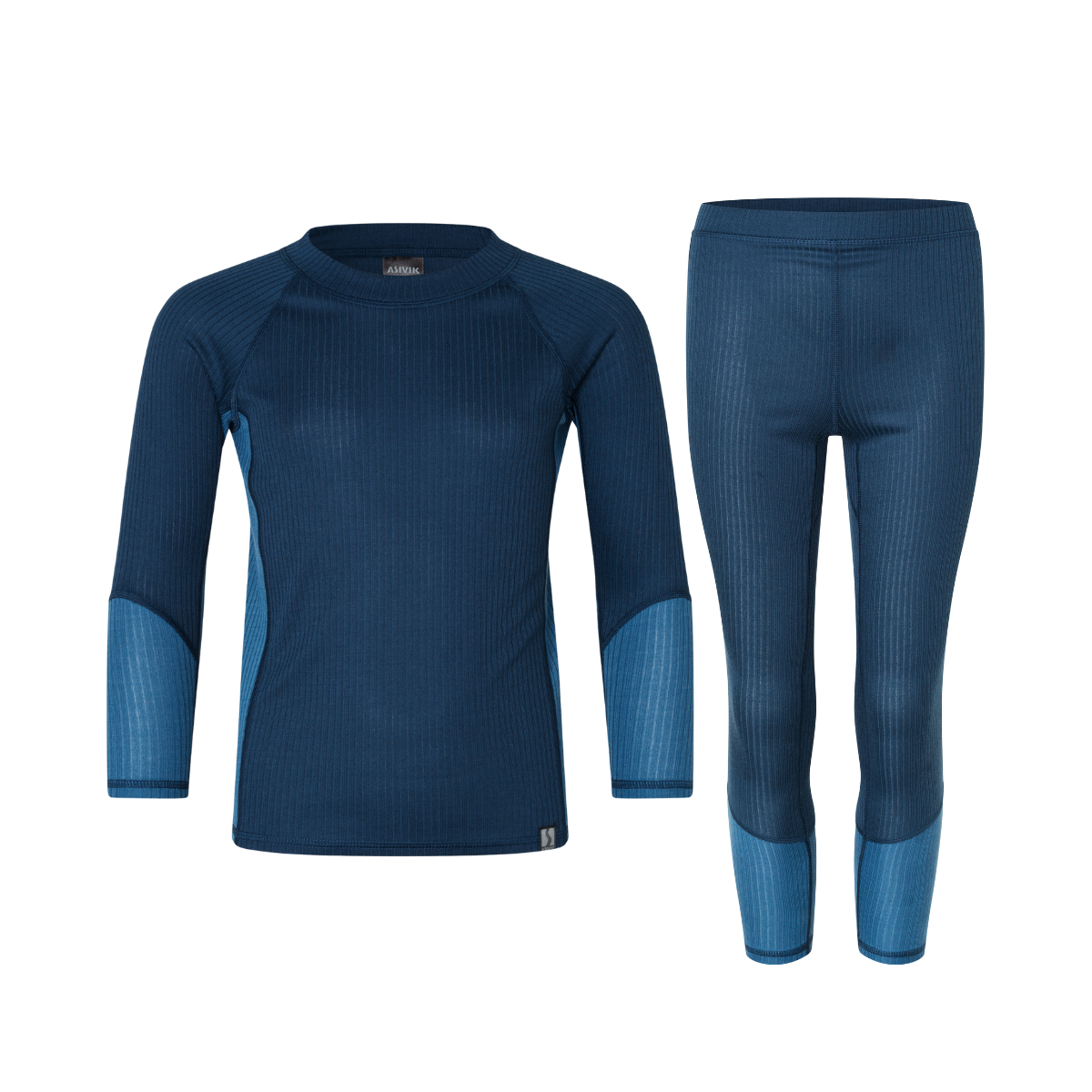 Asivik Baselayer Undertøj Sæt, junior (Blue / Blue)