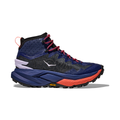 HOKA Mafate Hike vandrestøvler, dame (Midnight Blue / Neon Flame)