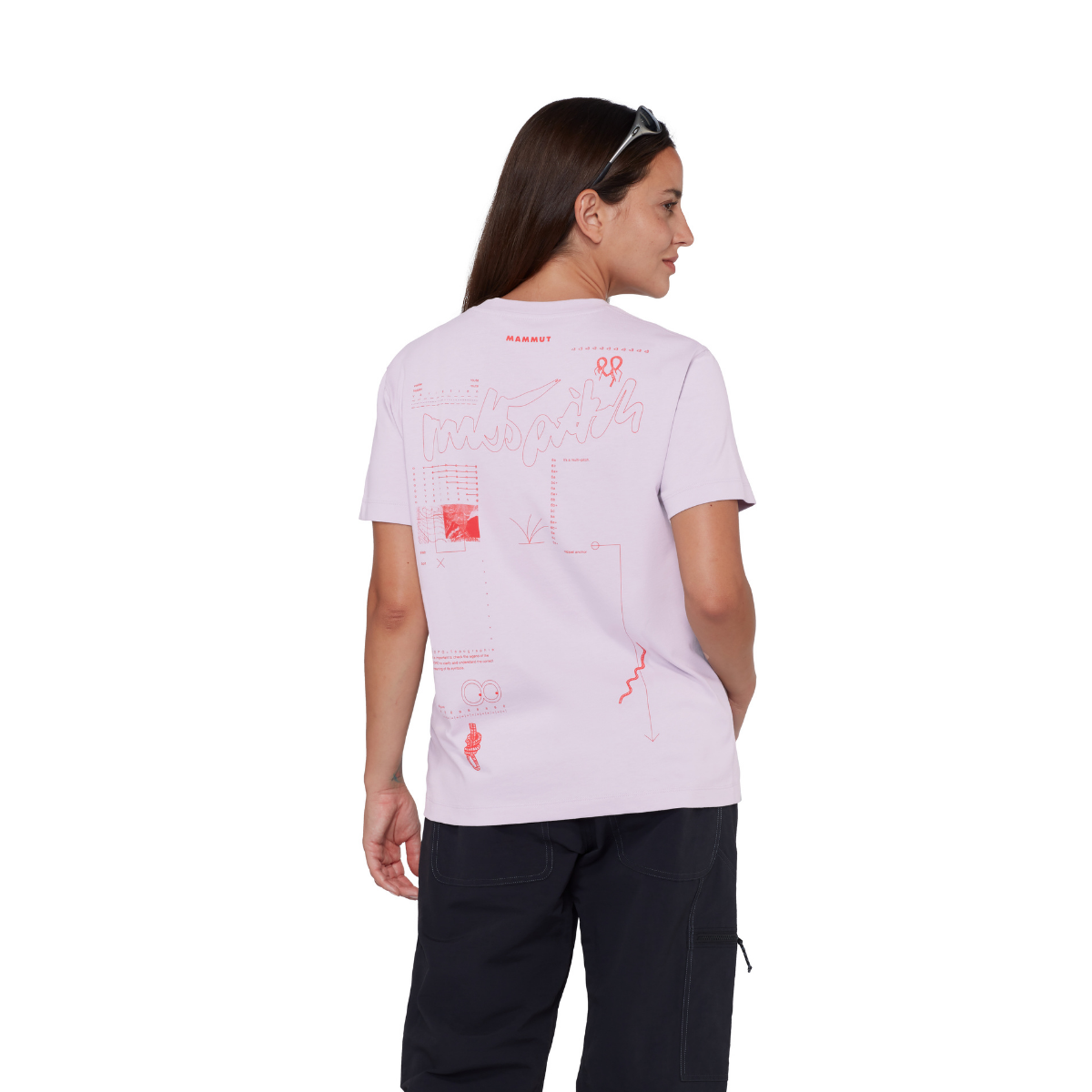Mammut Base Multi-Pitch t-shirt, dame (Alpine Calamint)