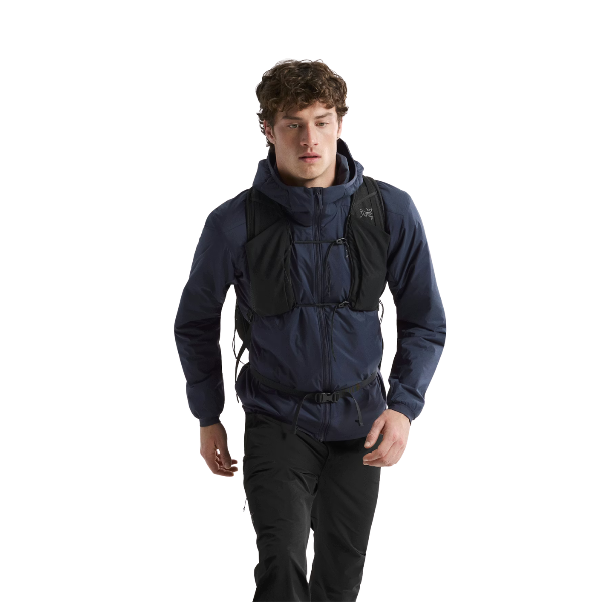 Arc'teryx Atom Hoody fiberjakke, herre (Black Sapphire)