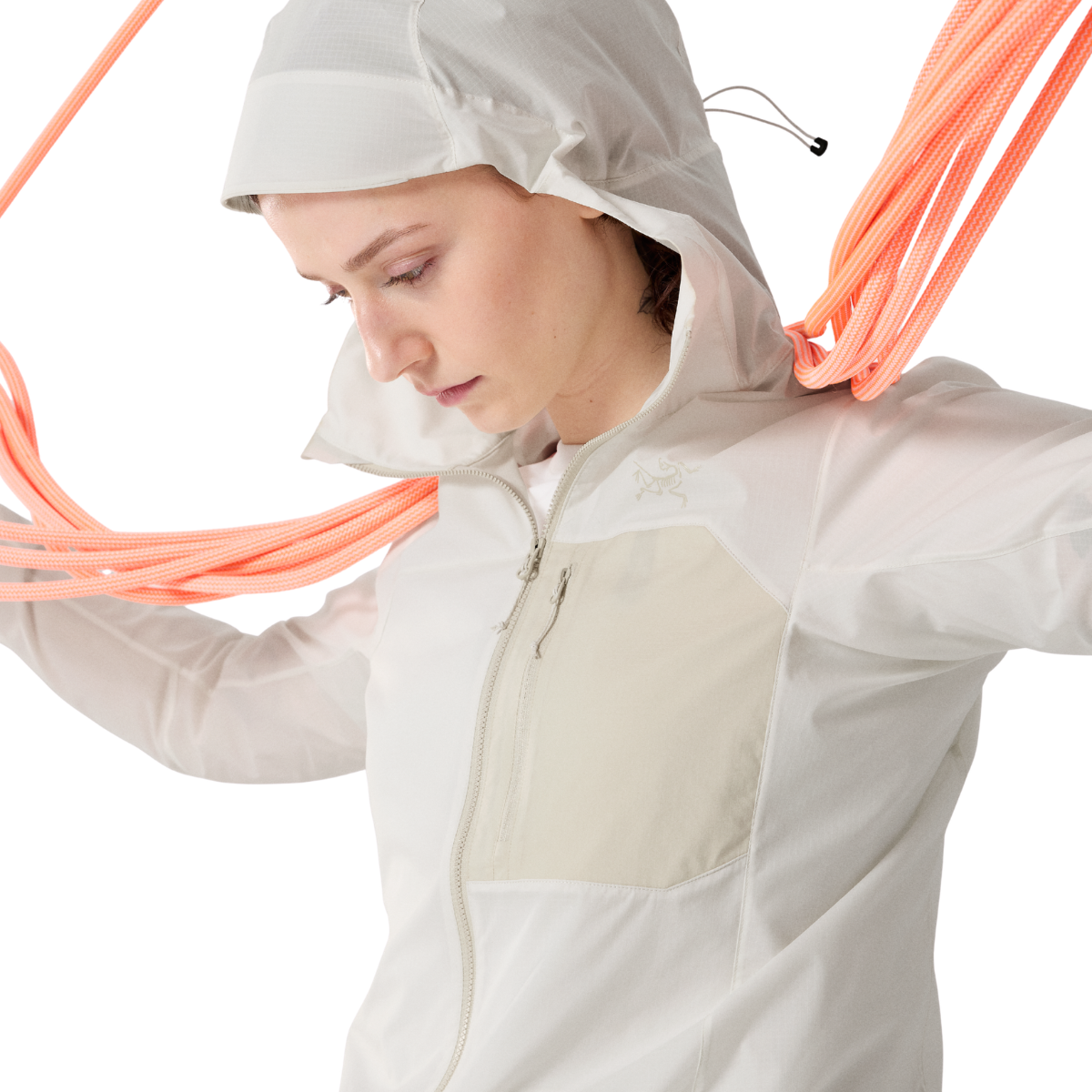 Arc'teryx Squamish Hoody, dame (Arctic Silk)