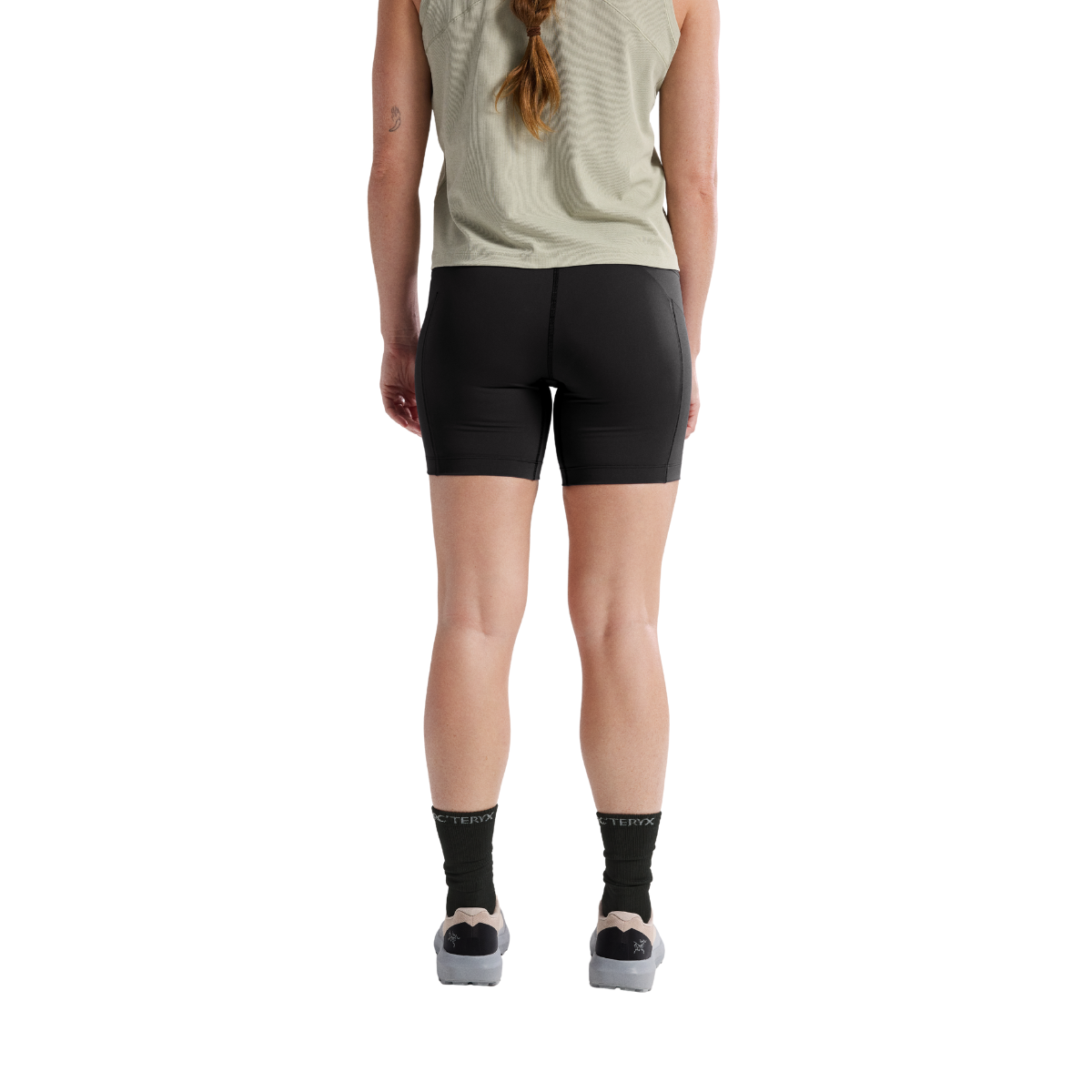 Arc'teryx Essent HighRise Utility Short 6", dame (Black)