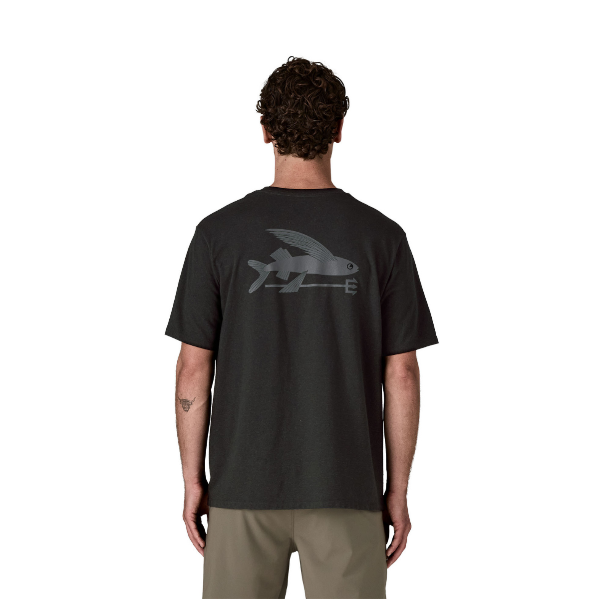 Patagonia Flying Fish Responsibili-t-shirt, herre (Black)