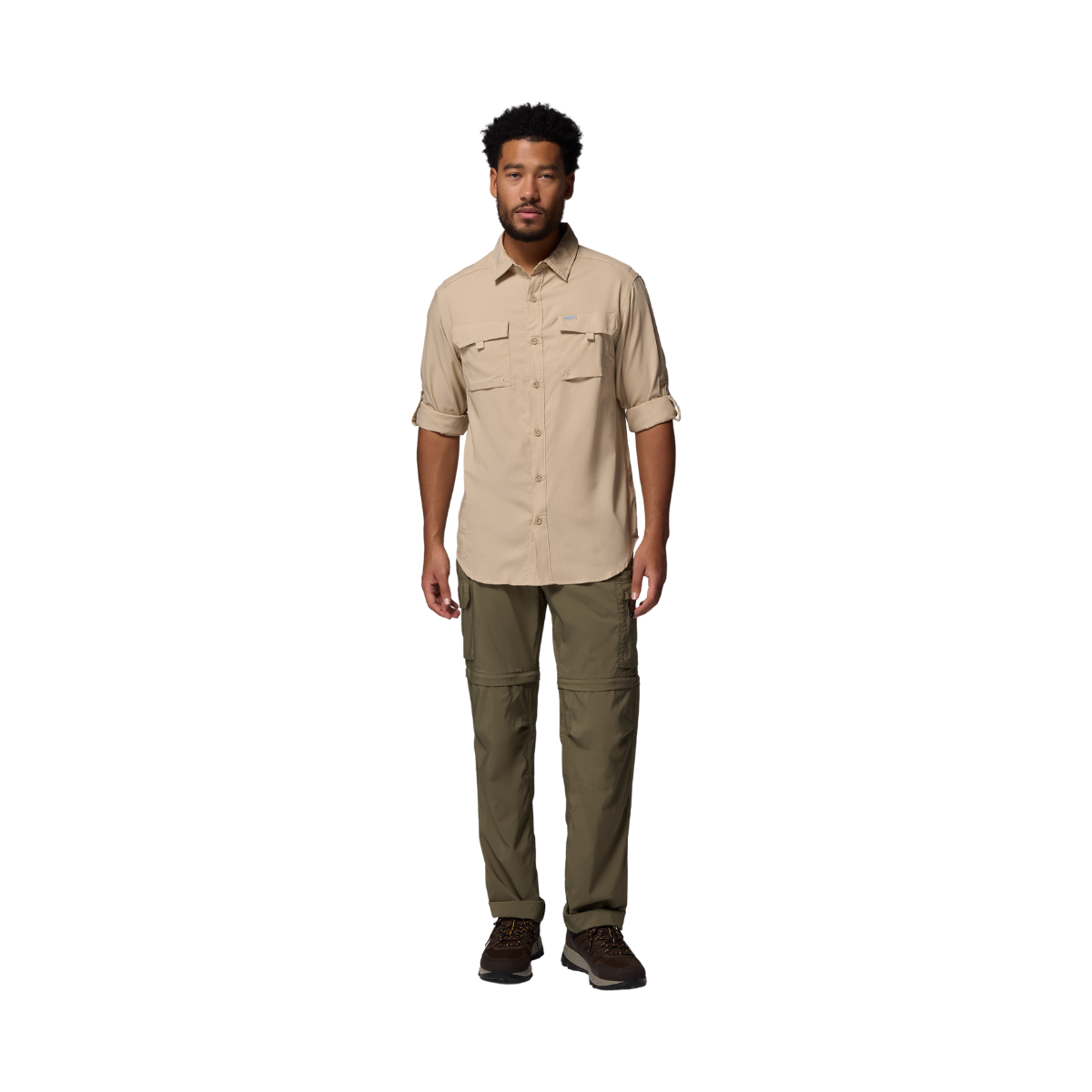Columbia Silver Ridge Utility II LS skjorte, herre (Accient Fossil ...