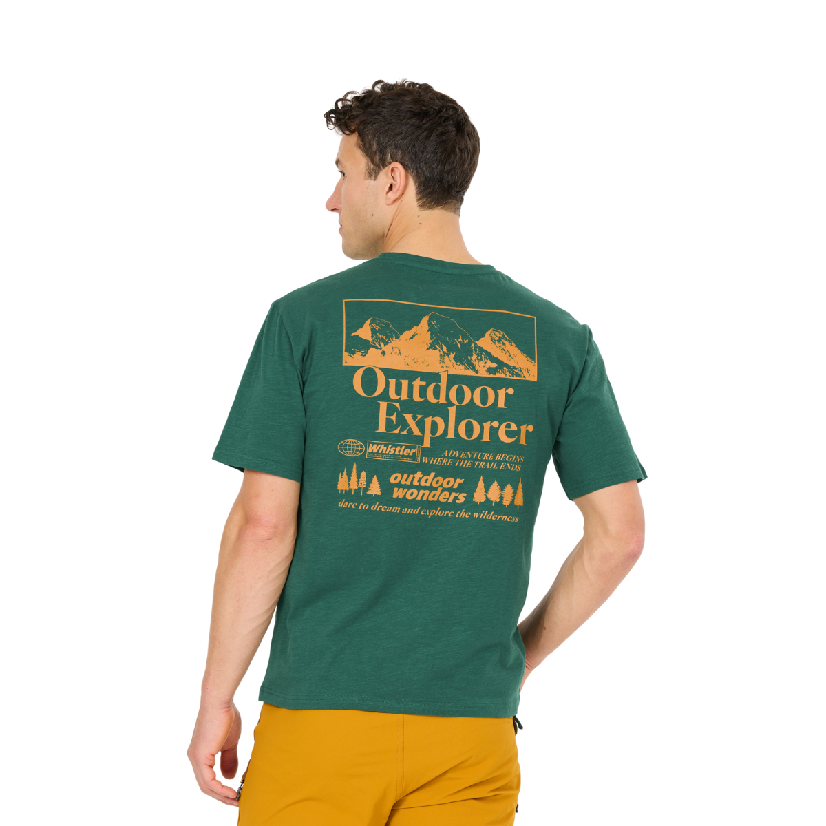 Whistler Kunta t-shirt, herre (Trekking Green)