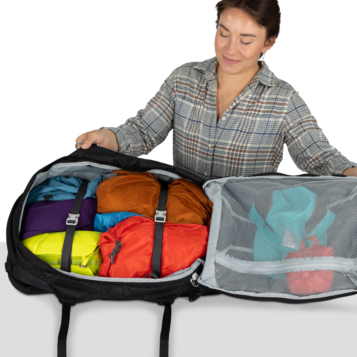 Osprey Fairview 55 rejserygsæk 55 L, dame (Black)