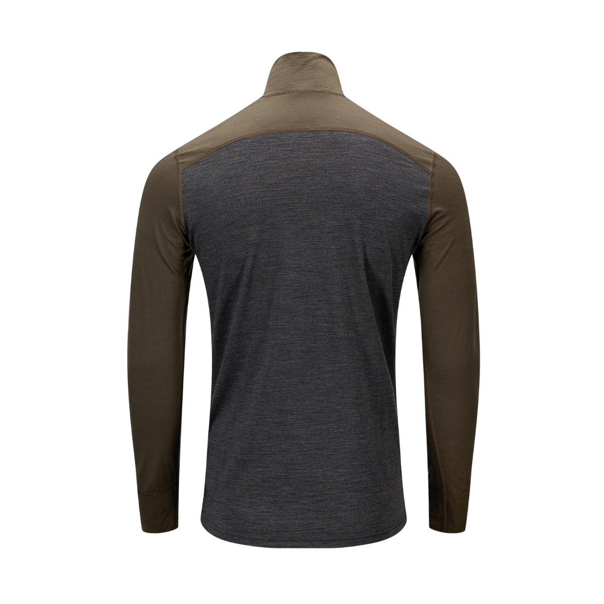 Aclima LightWool 180 Polo w/Zip merinotrøje, herre (Tarmac Marengo)