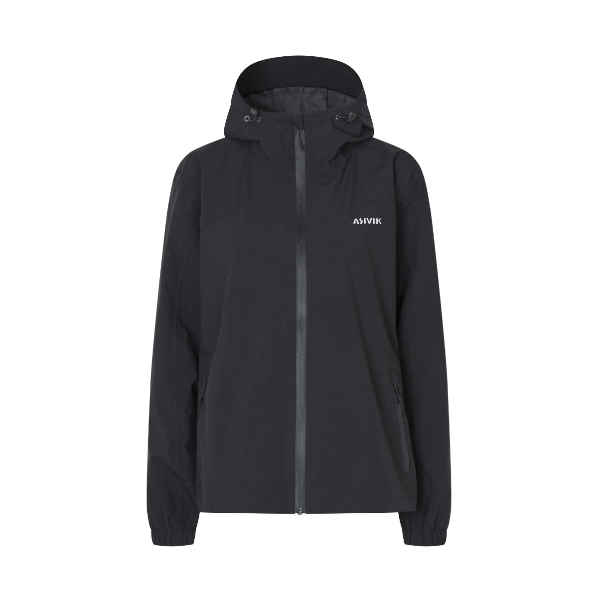 Asivik Hike Rain Regnjakke, dame (Black)