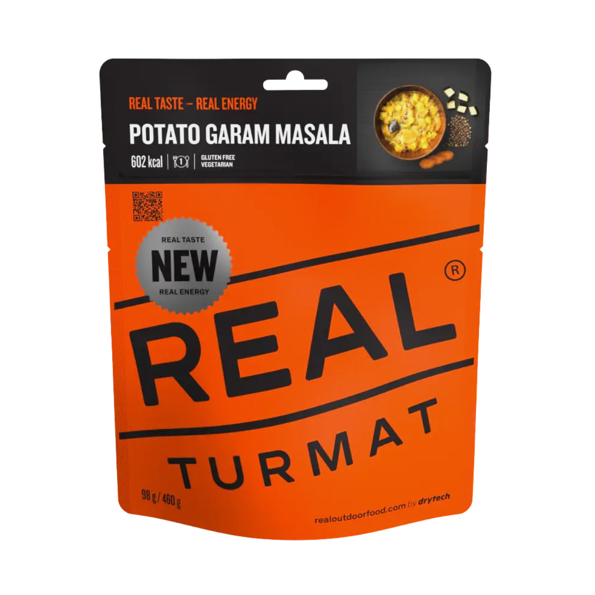 Real Turmat Potato Garam Masala vegetarret 98 g