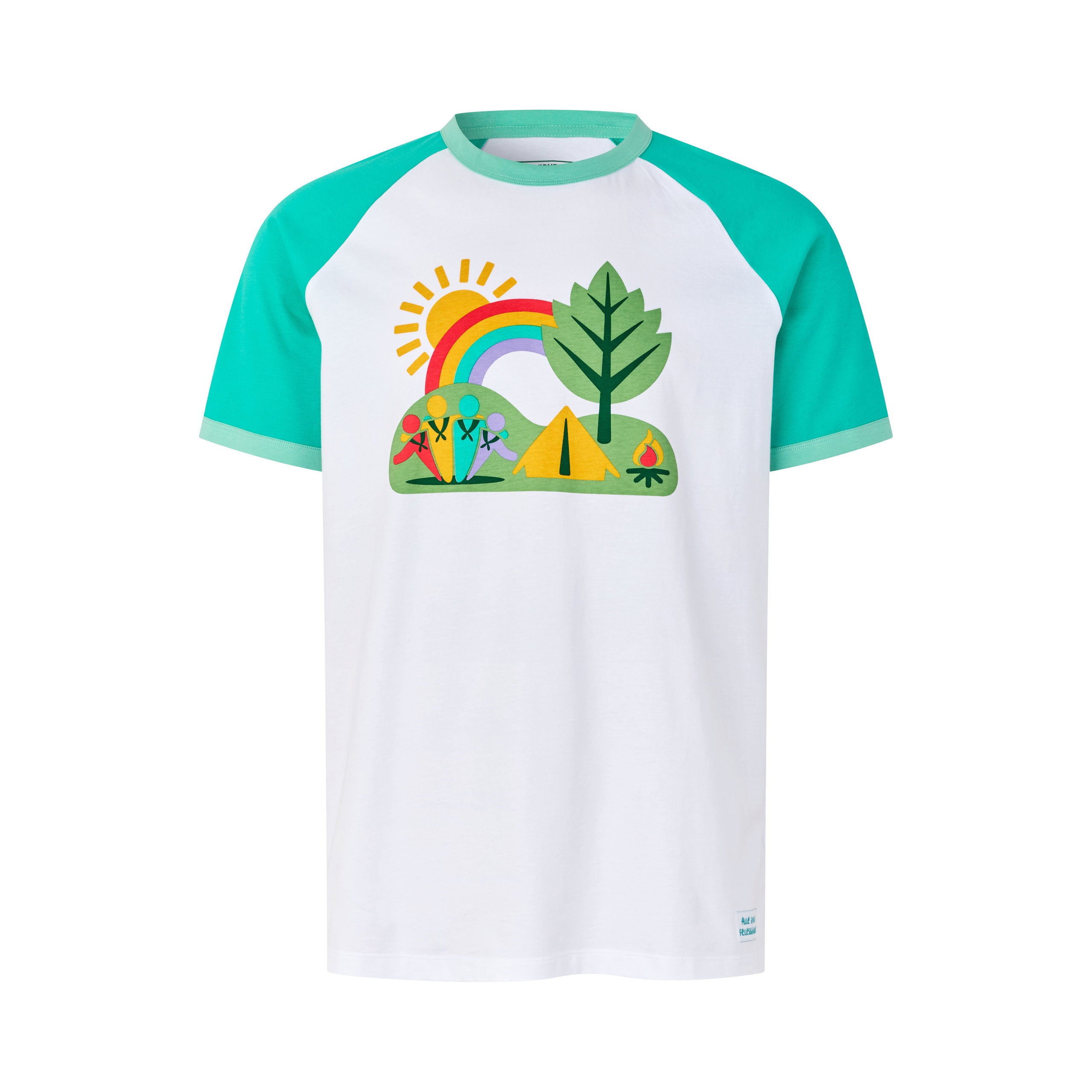 Spejdernes Lejr 26 T-shirt, voksen (Turqouise)