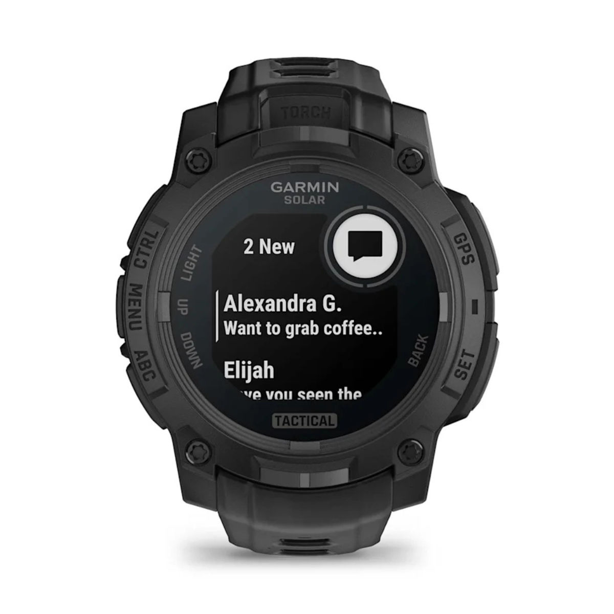 Garmin Instinct 3 Tactical Solar gps-ur, 45 mm (Black)