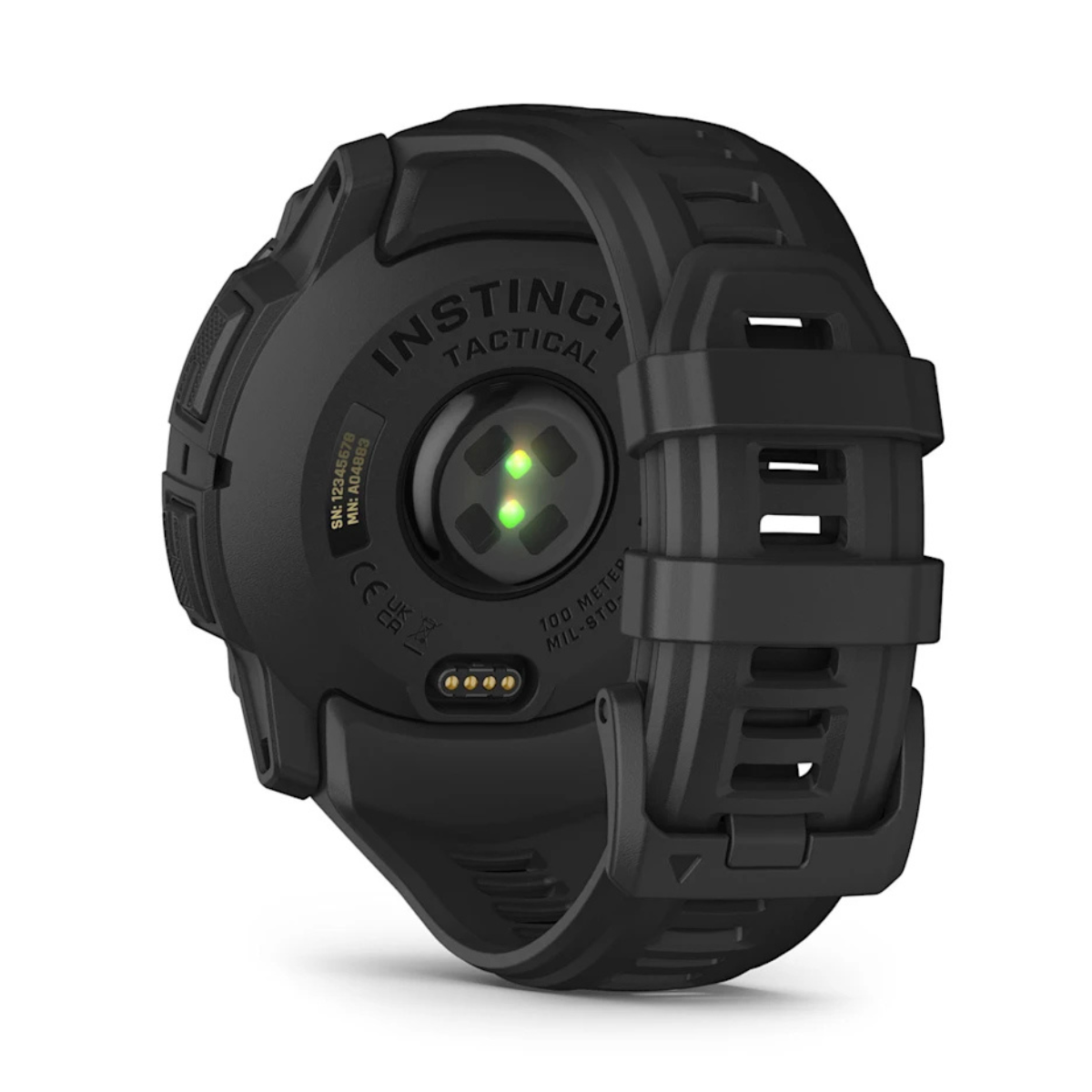 Garmin Instinct 3 Tactical AMOLED GPS-ur, 50 mm (Black)