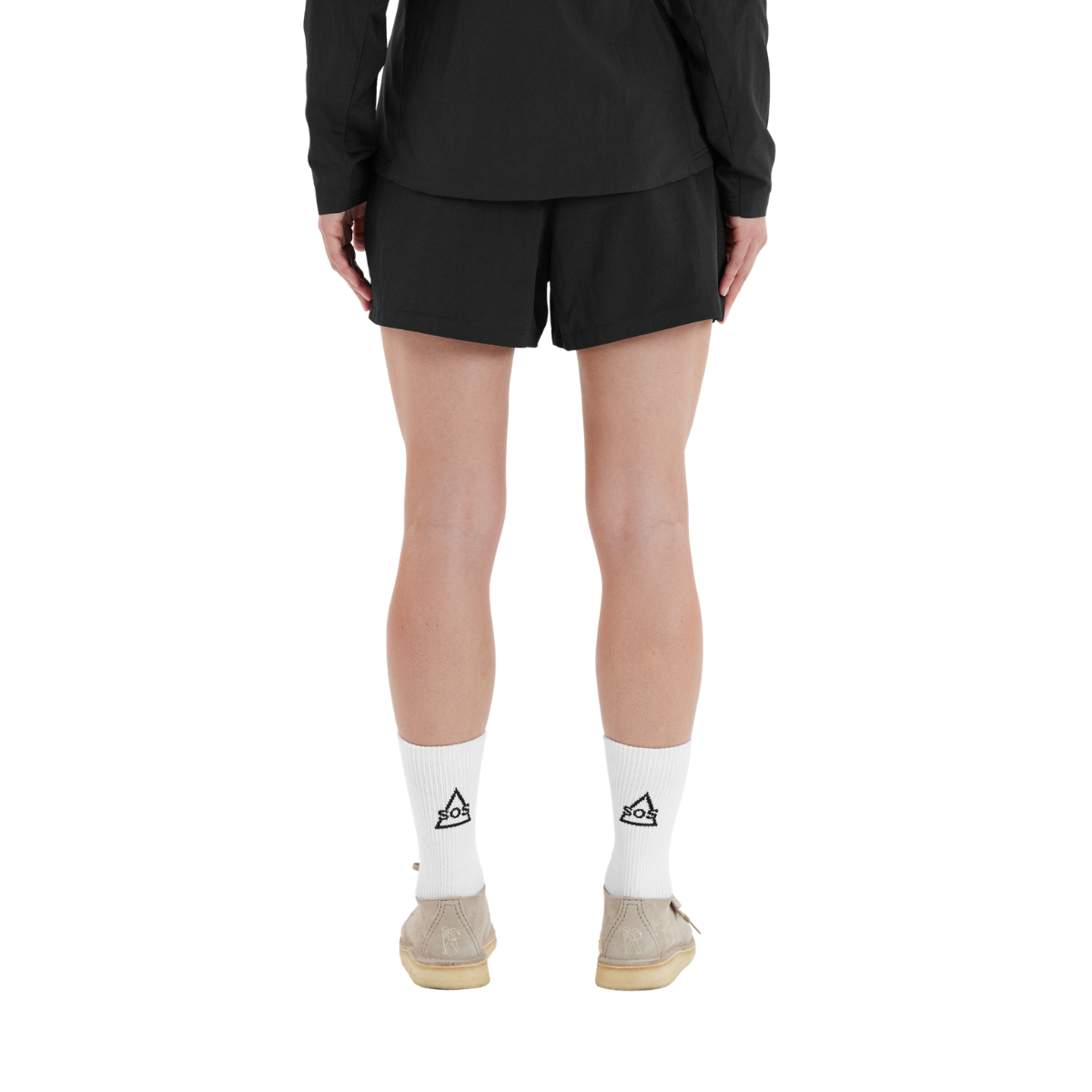 SOS Whitsunday shorts, dame (Black)