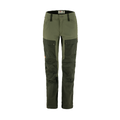 Fjällräven Keb Curved bukser, dame (Deep Forest/Laurel Green)