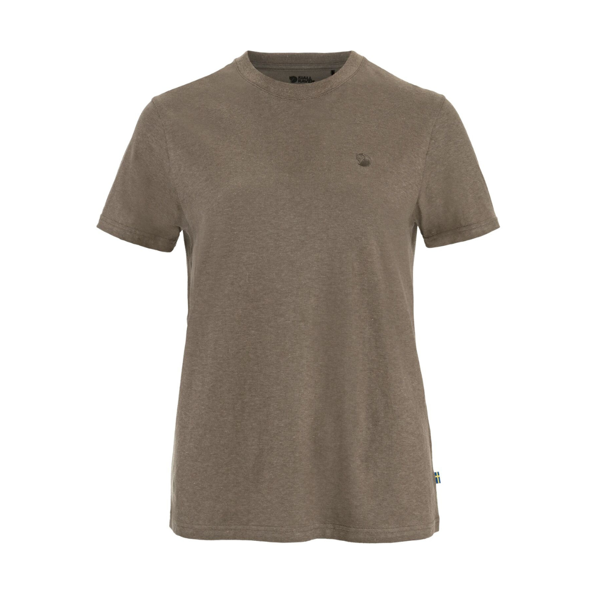 Fjällrävem Hemp Blend T-Shirt, dame (Suede Brown)