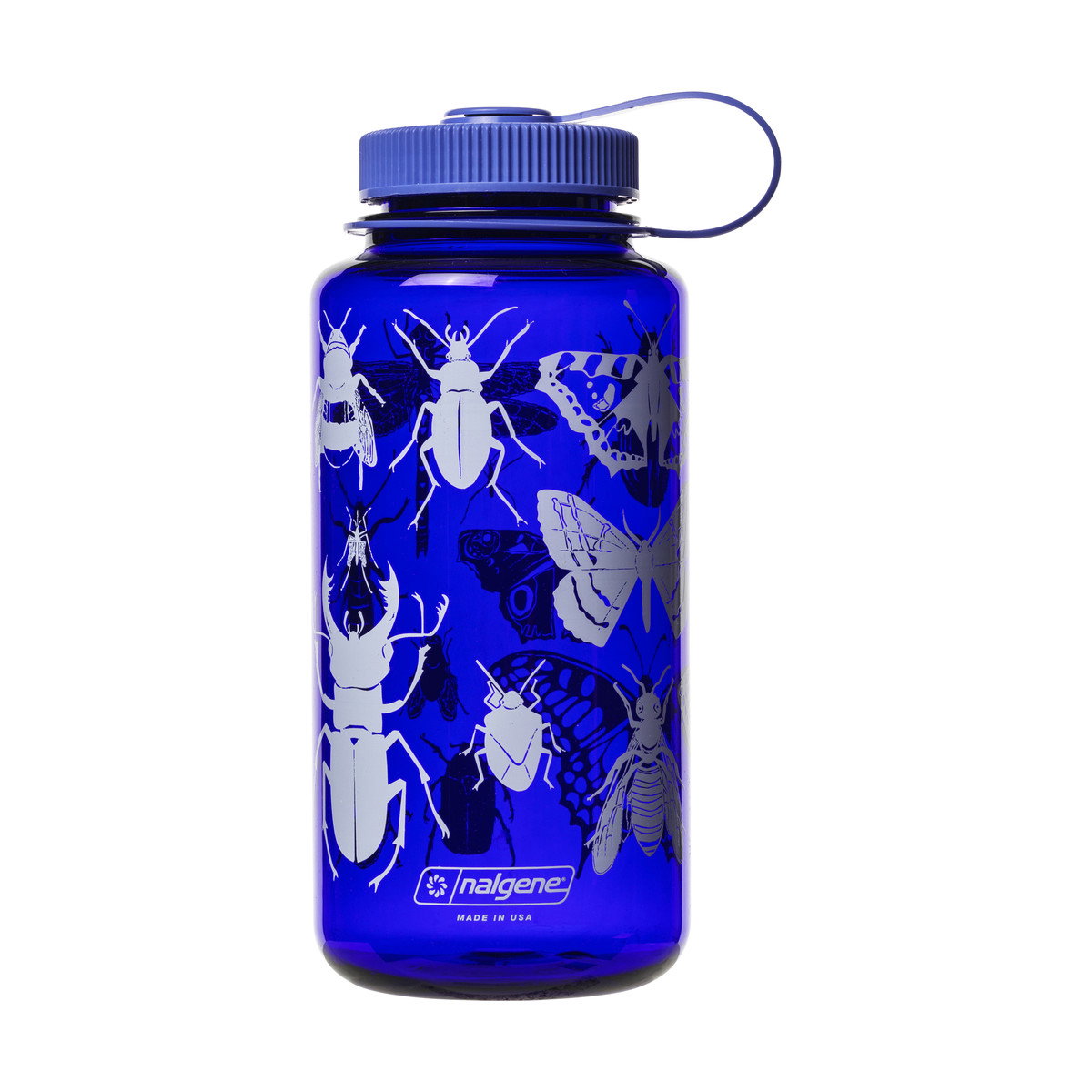 Nalgene Wide Mouth Sustain Insekter drikkedunk 1 L (Blue)