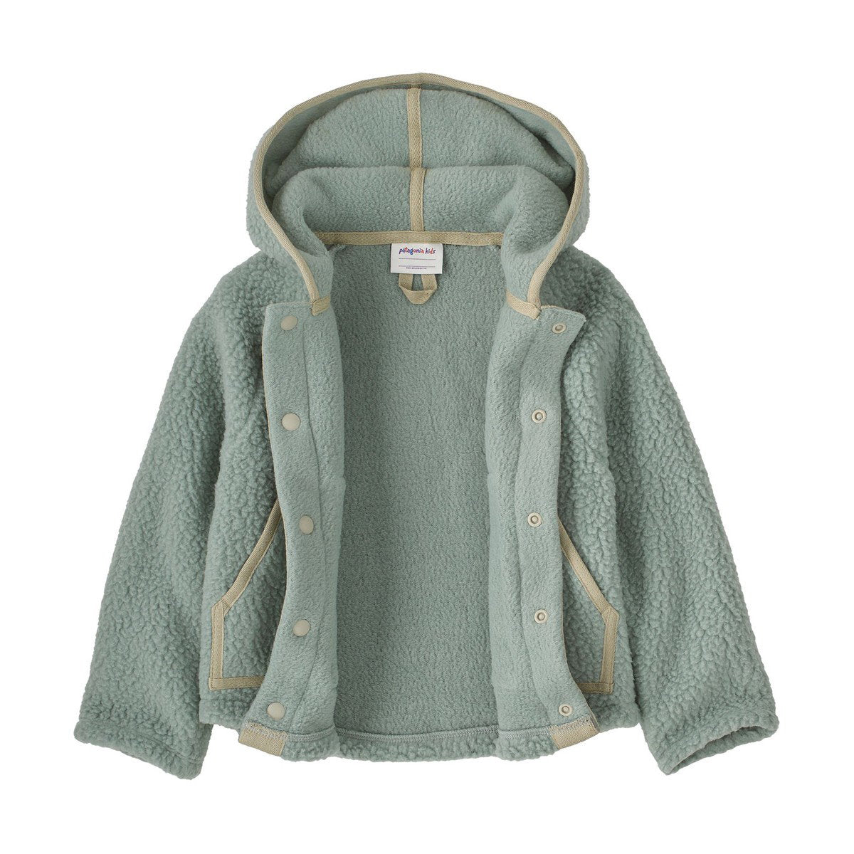 Patagonia Retro Pile Hoody fleece, baby (Cover Green)