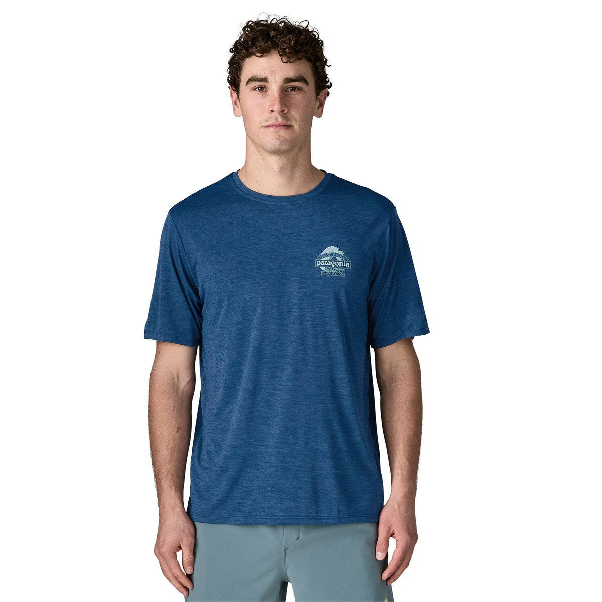 Patagonia Cap Cool Daily t-shirt, herre (Great Waves Cmbx)