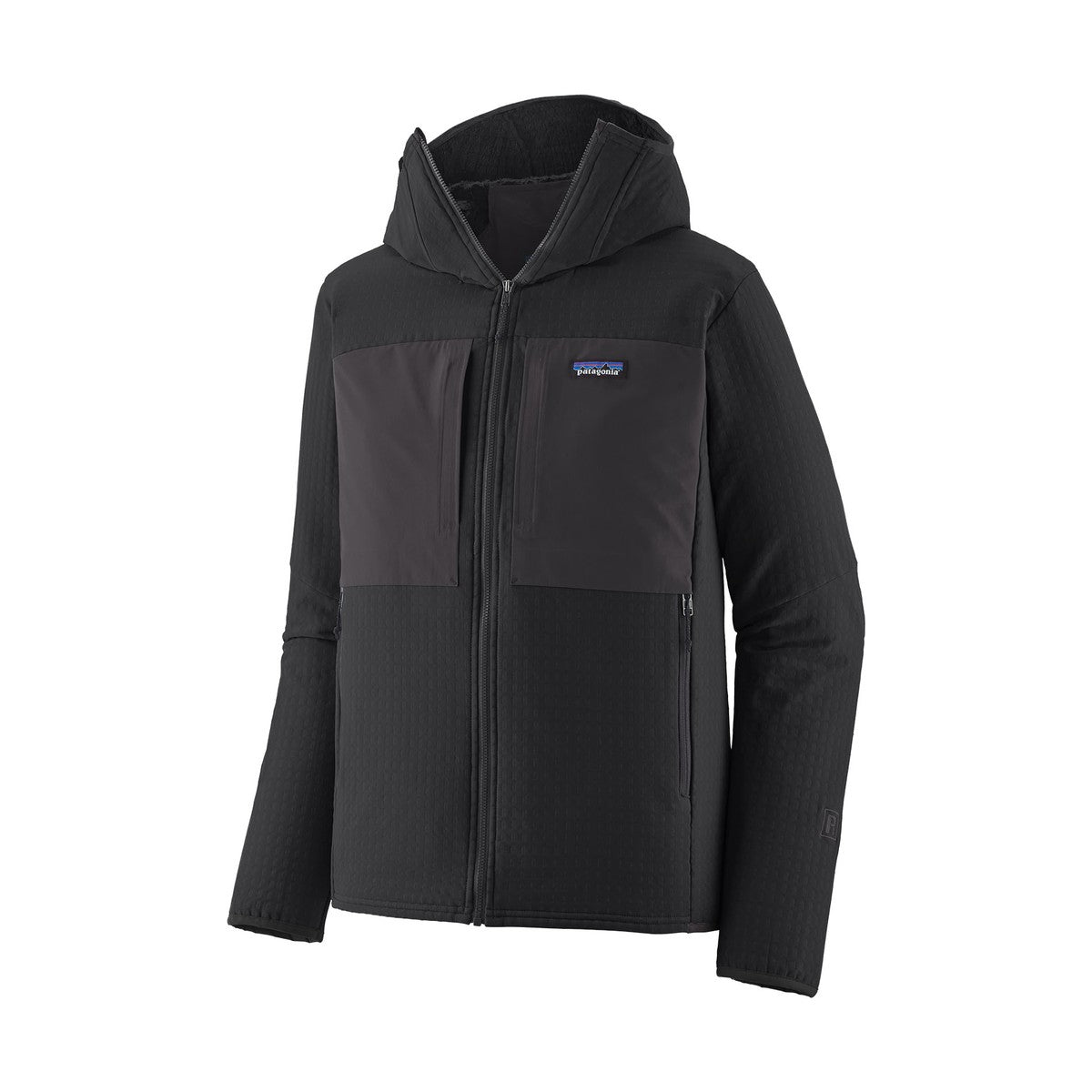 Patagonia R2 TechFace Hoody,herre (Black)