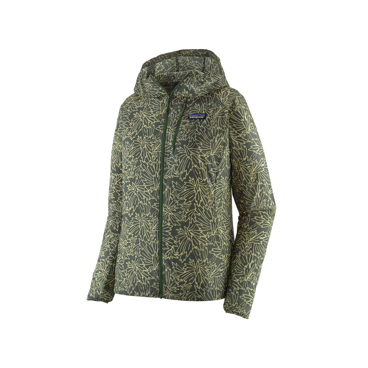 Patagonia Houdini jakke, dame (Saxifrage: Canopy Green)