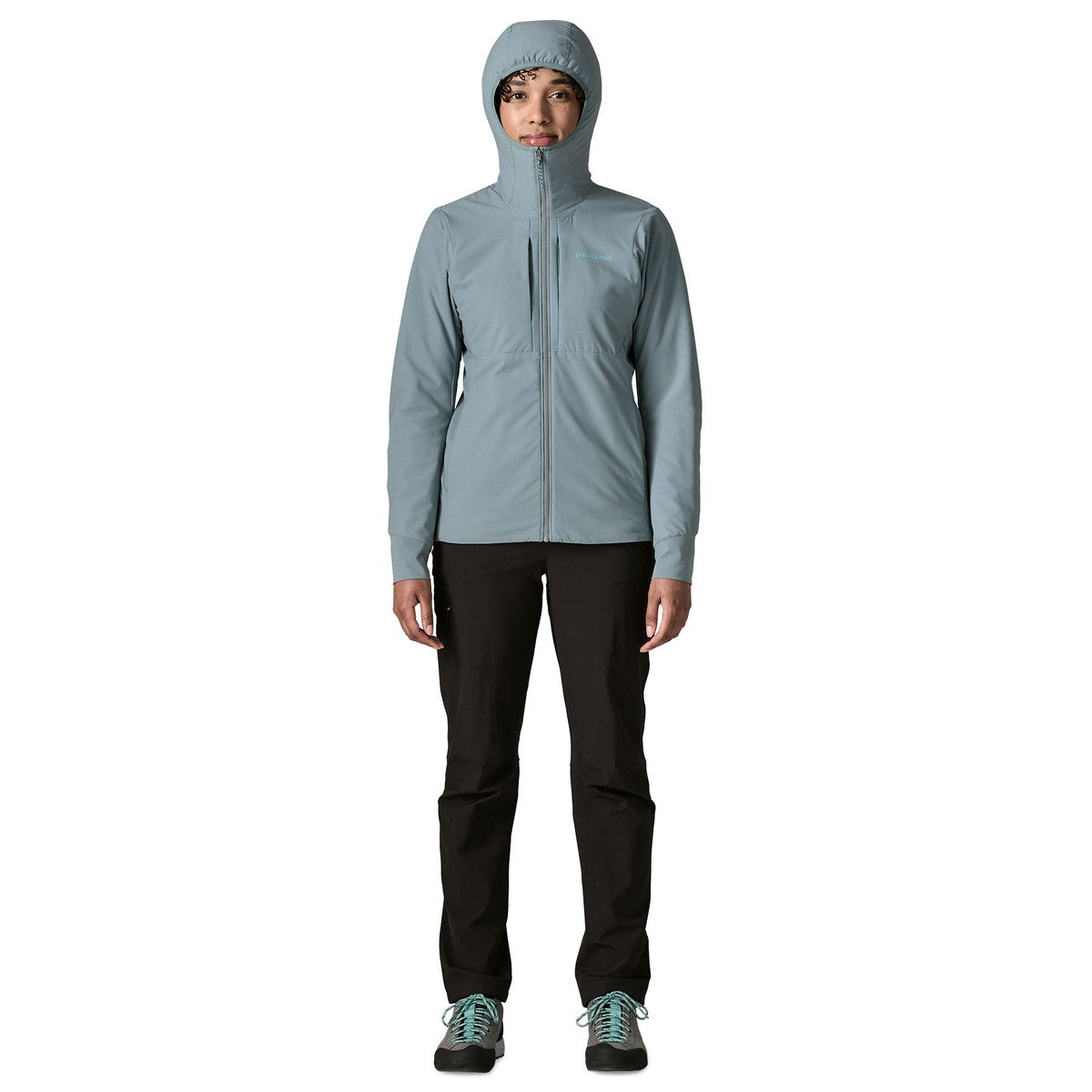 Patagonia Nano-Air Light Hybrid Hoody fiberjakke, dame (Blue Sage)
